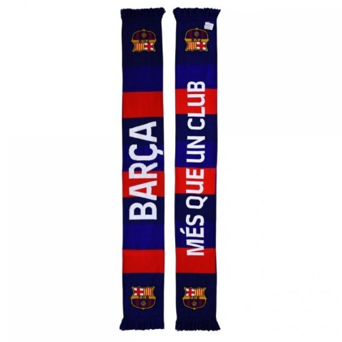 Szalik FC Barcelona Double Knitted Scarf N24 5004BUD24 Szalik FC Barcelona Double Knitted Scarf N24 5004BUD24
