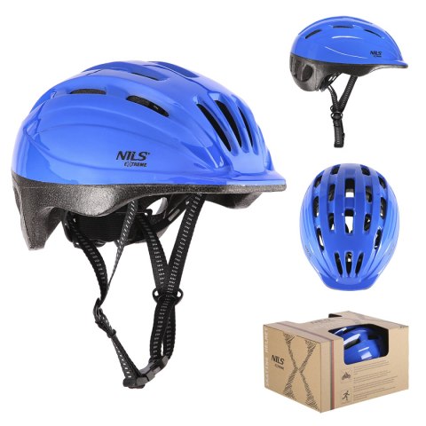 MTV62J NIEBIESKI ROZM. S(48-52CM) KASK DZIECIĘCY NILS EXTREME MTV62J NIEBIESKI ROZM. S(48-52CM) KASK DZIECIĘCY NILS EXTREME