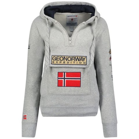 Bluza Geographical Norway 3/4 Gymclass Distri M WU1293H/GN B-Grey