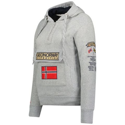 Bluza Geographical Norway 3/4 Gymclass Distri M WU1293H/GN B-Grey