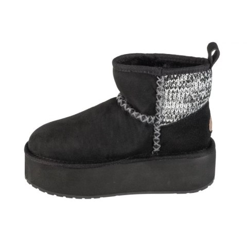 Buty EMU Australia Stinger Knit Flatform W W13143-BLAK Buty EMU Australia Stinger Knit Flatform W W13143-BLAK