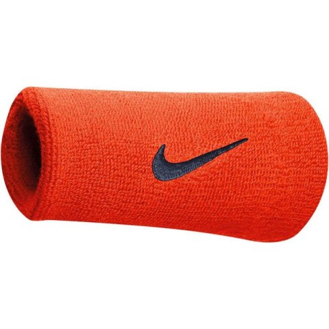 Frotki na nadgarstek Nike Swoosh Doublewide Wristbands N0001586804OS Frotki na nadgarstek Nike Swoosh Doublewide Wristbands N0001586804OS