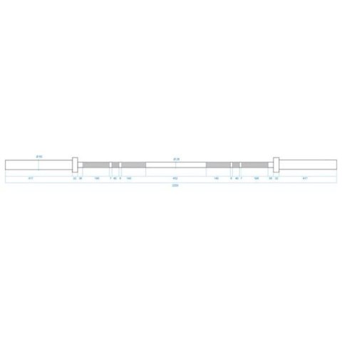 Gryf olimpijski HMS BLACK GO450 Gryf olimpijski HMS BLACK GO450