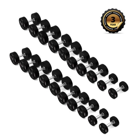 HPC SET ZESTAW HANTLI POLIURETANOWYCH 2 x 2.5 - 25 KG CPU (275 KG) HMS HPC SET ZESTAW HANTLI POLIURETANOWYCH 2 x 2.5 - 25 KG CPU (275 KG) HMS