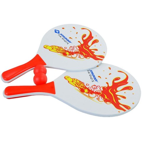 Zestaw rakietek do gry plażowej Schildkrot Bach Ball Set XL 970106-0815 Zestaw rakietek do gry plażowej Schildkrot Bach Ball Set XL 970106-0815