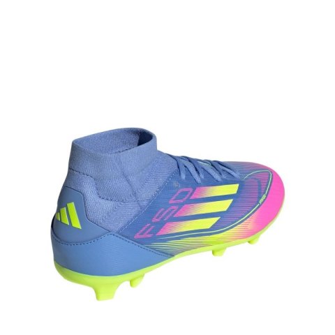 Buty piłkarskie adidas F50 League FG/MG Mid Jr JP7264 Buty piłkarskie adidas F50 League FG/MG Mid Jr JP7264
