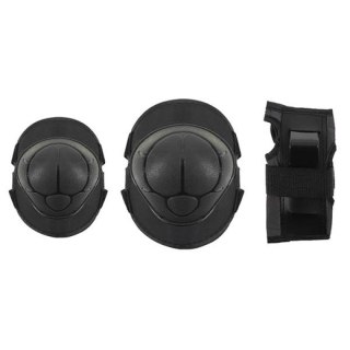 Ochraniacze zestaw Nils Extreme CZARNE rozmiar M H110