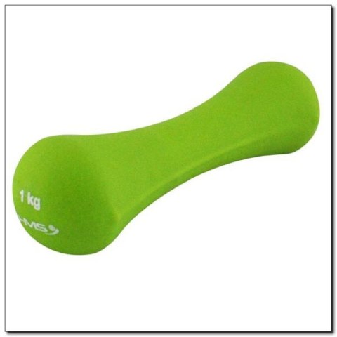 Ciężarek żeliwny pokryty neoprenem HMS 1kg 17025 17-47-112 Ciężarek żeliwny pokryty neoprenem HMS 1kg 17025 17-47-112