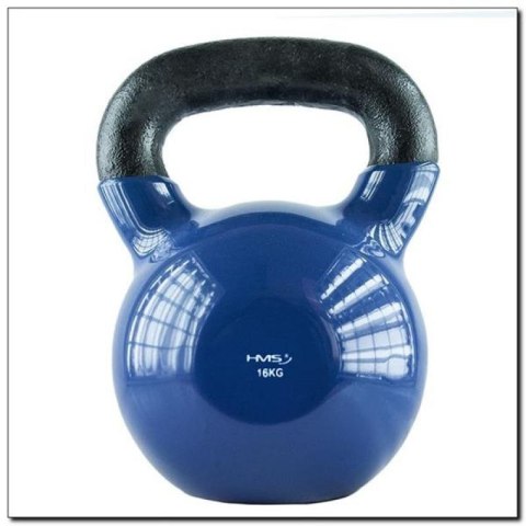 Kettlebell żeliwny Blue HMS KNV16 16kg Kettlebell żeliwny Blue HMS KNV16 16kg