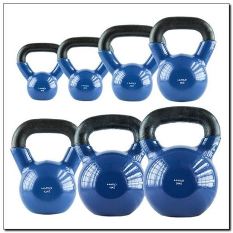 Kettlebell żeliwny Blue HMS KNV16 16kg Kettlebell żeliwny Blue HMS KNV16 16kg