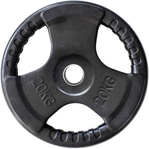 Talerz olimpijski ogumowany 20 kg HMS TOK20 Talerz olimpijski ogumowany 20 kg HMS TOK20