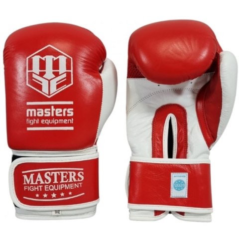 Rękawice bokserskie skórzane MASTERS RBT-TRW 01210-02 Rękawice bokserskie skórzane MASTERS RBT-TRW 01210-02