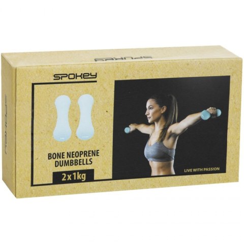 Zestaw hantli neoprenowych Spokey Bone 926520 Zestaw hantli neoprenowych Spokey Bone 926520