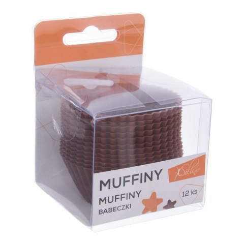 Forma silikonowa do pieczenia muffinek babeczek na muffinki foremki 12 sztuk Forma silikonowa do pieczenia muffinek babeczek na muffinki foremki 12 sztuk