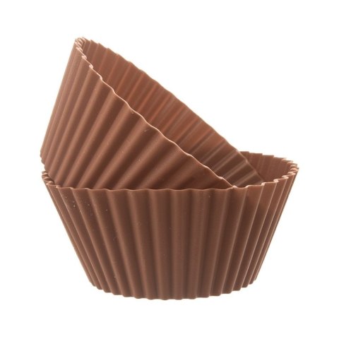 Forma silikonowa do pieczenia muffinek babeczek na muffinki silikonowa foremki 6 sztuk Forma silikonowa do pieczenia muffinek babeczek na muffinki silikonowa foremki 6 sztuk