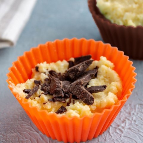 Forma silikonowa do pieczenia muffinek babeczek na muffinki silikonowa foremki 6 sztuk Forma silikonowa do pieczenia muffinek babeczek na muffinki silikonowa foremki 6 sztuk