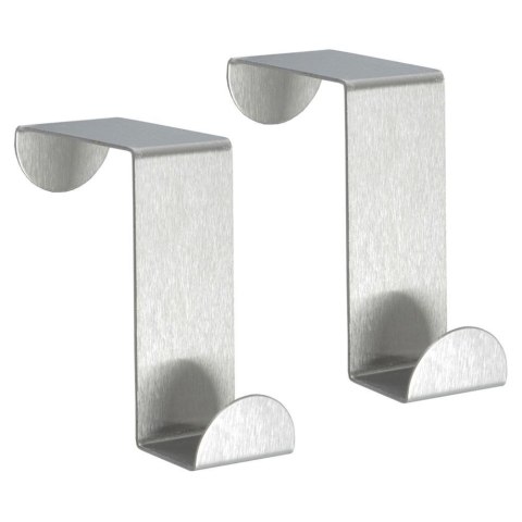 Haczyk wieszak na drzwi ręczniki stalowy zestaw komplet 2 sztuki