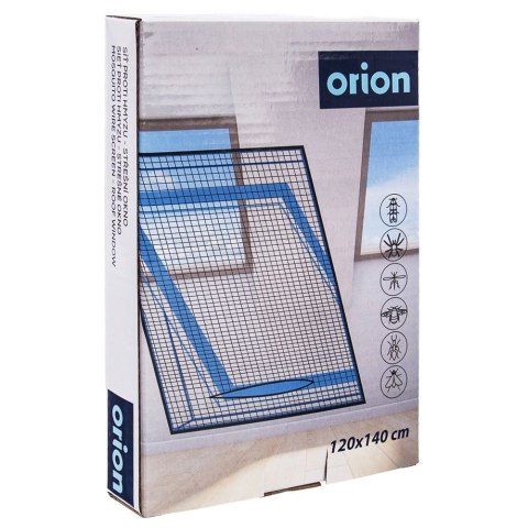 Moskitiera siatka na okno dachowe owady komary biała 120x140 cm Moskitiera siatka na okno dachowe owady komary biała 120x140 cm