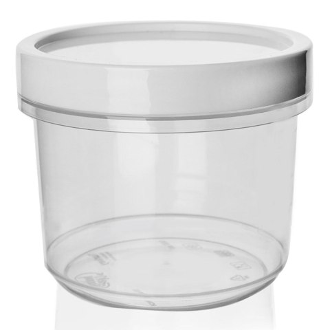 Pojemnik kuchenny do żywności z silikonową uszczelką okrągły zakręcany na zupę 940 ml Pojemnik kuchenny do żywności z silikonową uszczelką okrągły zakręcany na zupę 940 ml