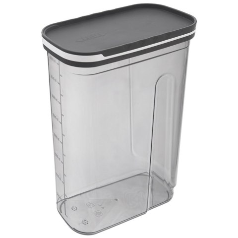 Pojemnik na produkty sypkie z dozownikiem i miarką 4 l Pojemnik na produkty sypkie z dozownikiem i miarką 4 l