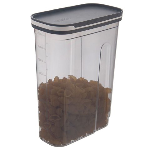 Pojemnik na produkty sypkie z dozownikiem i miarką 4 l Pojemnik na produkty sypkie z dozownikiem i miarką 4 l