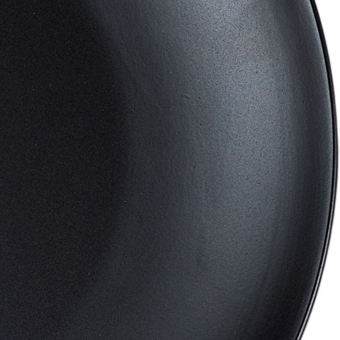 Talerz ceramiczny czarny obiadowy płytki na obiad SOHO 26,5 cm