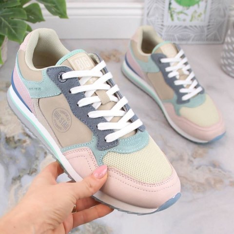 Skórzane sneakersy Big Star W INT1851 multikolor