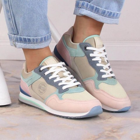 Skórzane sneakersy Big Star W INT1851 multikolor