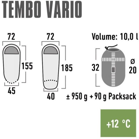 Śpiwór High Peak Tembo Vario 23043