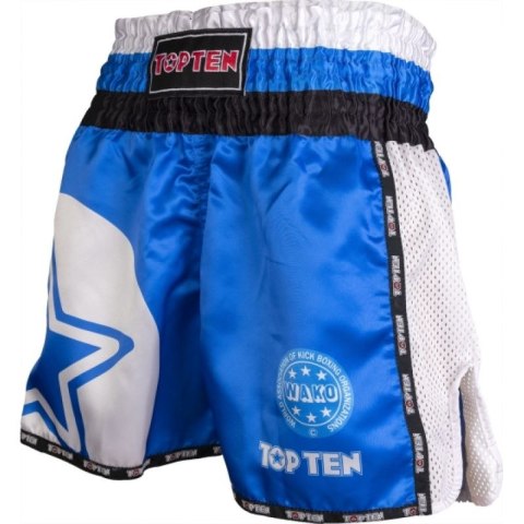 Spodenki do kickboxingu Top Ten "Wako Star" M 0418641-02M Spodenki do kickboxingu Top Ten "Wako Star" M 0418641-02M