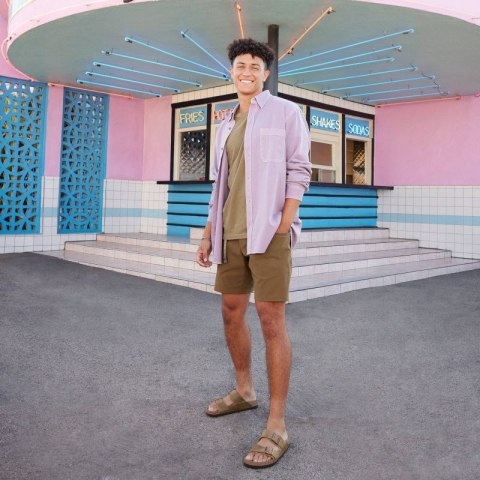 Klapki Birkenstock Arizona Soft Footbed Oiled Leather Tabacco Brown narrow wąskie damskie/męskie (0552813)