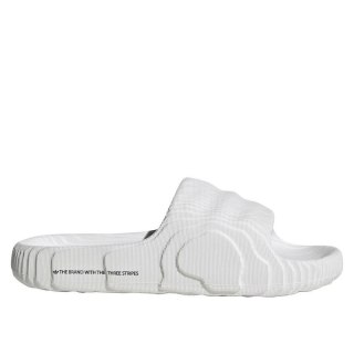 Klapki damskie/męskie adidas Adilette 22 Crystal White z wygodną profilowaną podeszwą białe (HQ4672)