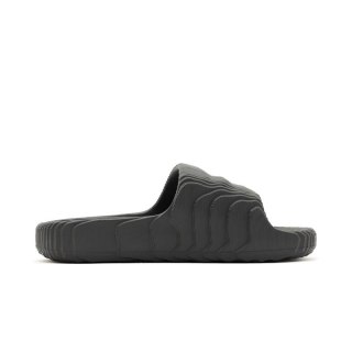 Klapki męskie adidas Adilette 22 Grey Five lifestylowe modne na lato czarne (HP6522)