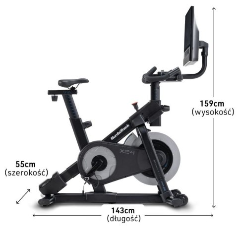 Rower Spinningowy Nordictrack X24 NTEX02425 Rower Spinningowy Nordictrack X24 NTEX02425