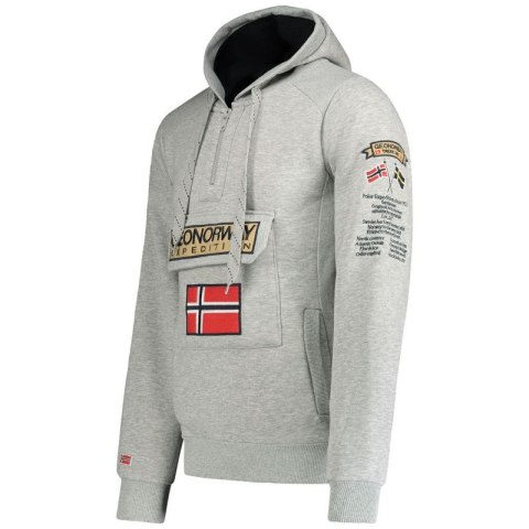Bluza Geographical Norway 3/4 Gymclass 100 M WU4184H/GN B-Grey