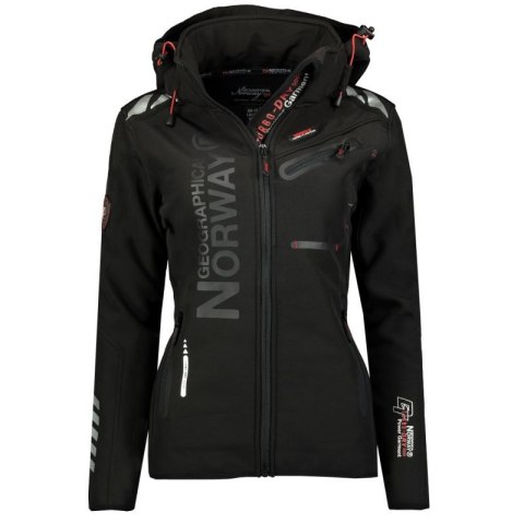 Kurtka Geographical Norway Softshell Reine Assor B 068 W WW1972F/GN/Black / Black