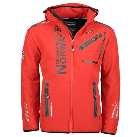 Kurtka Geographical Norway Softshell Royaute 068 M WY3252H/GN/Red / Black