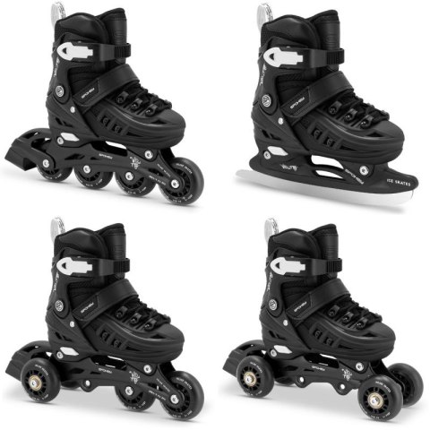 Łyżworolki Spokey 4W1 4One Jr SPK-944648 r. 39-43 Łyżworolki Spokey 4W1 4One Jr SPK-944648 r. 39-43