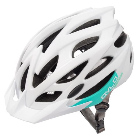 Kask rowerowy Meteor Ovlo L 17363 58-61 cm biały/miętowy Kask rowerowy Meteor Ovlo L 17363 58-61 cm biały/miętowy
