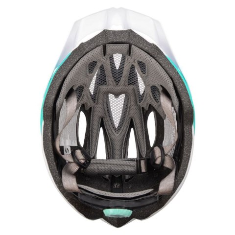 Kask rowerowy Meteor Ovlo L 17363 58-61 cm biały/miętowy Kask rowerowy Meteor Ovlo L 17363 58-61 cm biały/miętowy