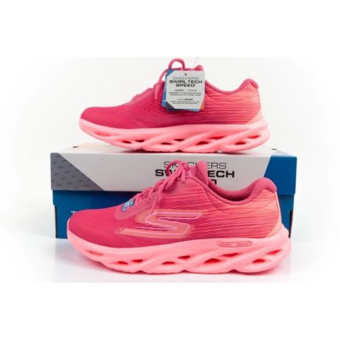 Buty do biegania Skechers Go Run Swirl Tech Speed W 129501/HPPK Buty do biegania Skechers Go Run Swirl Tech Speed W 129501/HPPK