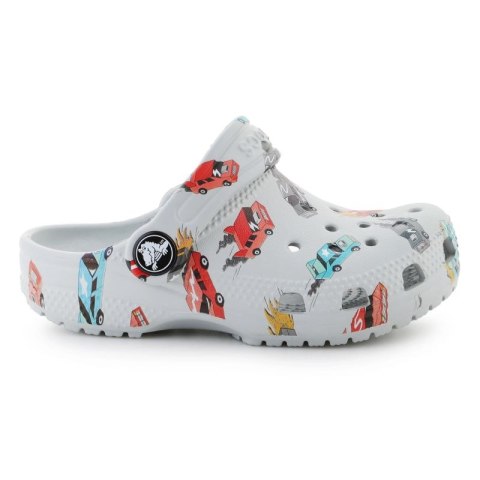 Klapki Crocs Classic Race Cars Graphic Jr 210992-1NN Klapki Crocs Classic Race Cars Graphic Jr 210992-1NN