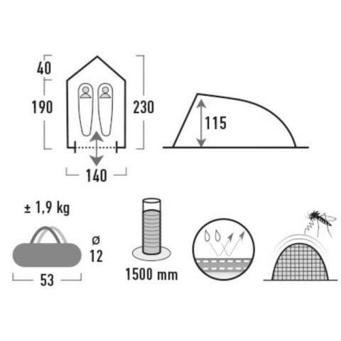 Namiot High Peak Minitramp 2 10151
