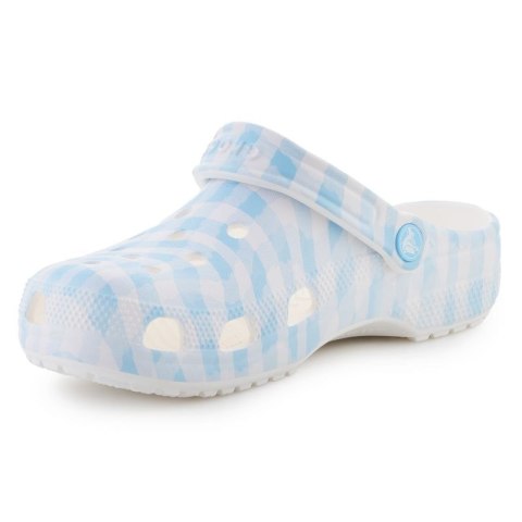 Klapki Crocs Classic Gingham Clog W 211006-16S Klapki Crocs Classic Gingham Clog W 211006-16S