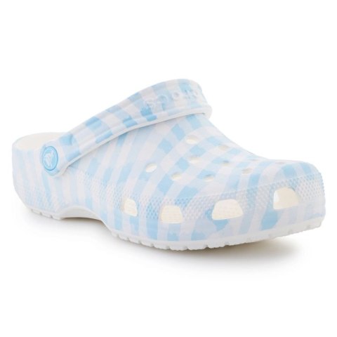 Klapki Crocs Classic Gingham Clog W 211006-16S Klapki Crocs Classic Gingham Clog W 211006-16S