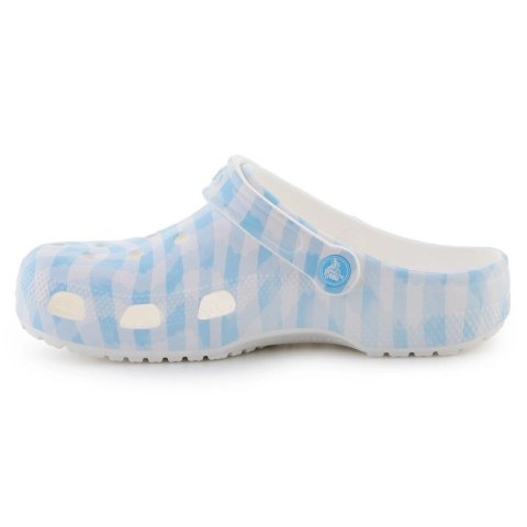 Klapki Crocs Classic Gingham Clog W 211006-16S Klapki Crocs Classic Gingham Clog W 211006-16S