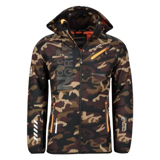 Kurtka Softshell Geographical Norway Royaute M WU1057H-GN-KAKI-ORANGE