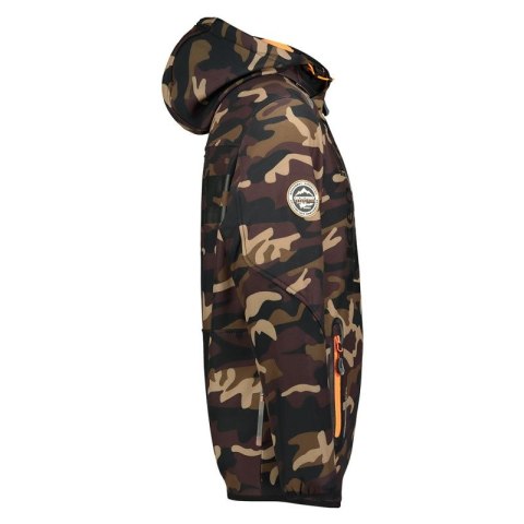 Kurtka Softshell Geographical Norway Royaute M WU1057H-GN-KAKI-ORANGE