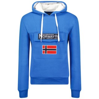 Bluza Geographical Norway Gadrien DB 054 M WW6115H/GN-Royal Blue / White