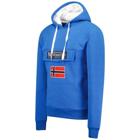 Bluza Geographical Norway Gadrien DB 054 M WW6115H/GN-Royal Blue / White